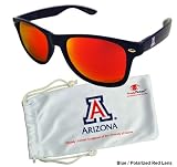 Shady Peeps - University Of Arizona Throwbacks Polarized Sunglasses Blue