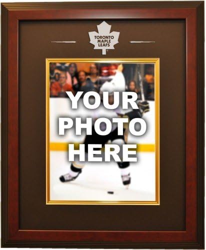 Toronto Maple Leafs 8x10 Photo Ready Made Frame System, Mahogany
