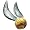 Harry Potter Golden Snitch Super Shape Balloon (1 ct)