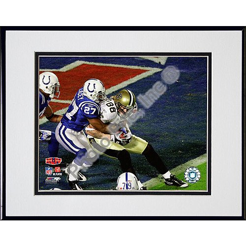 Photo File New Orleans Saints Super Bowl XLIV Champions Jeremy Shockey Framed Photo