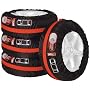 Unitec 75555 - Funda para neum�ticos (4 unidades) de Unitec