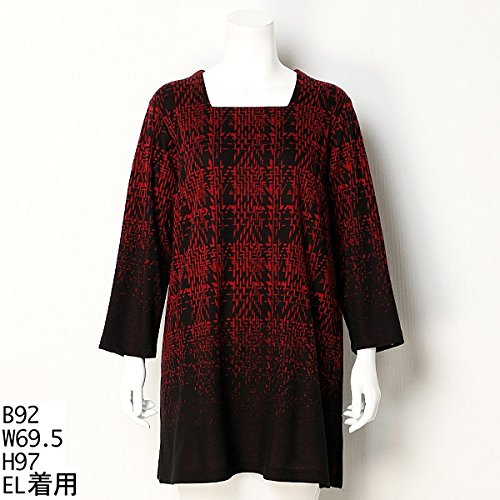 フィットミーモア（Fitme Moi） 全2色【3L～対応】テンセルMIXジャガードのカットソーチュニック