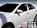 Made in USA! Compatible with 2012-2014 Toyota Camry 6PC Stainless Steel Chrome Pillar Post Trim