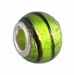 Pandora Style Charm Bead (Z130) Murano Style / Lampwork Glass (14mm x 10mm) (fits Troll too)