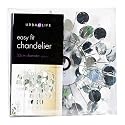 Urban Life Easy Fit Chandelier Chic Silver Brand New