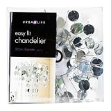 Urban Life Easy Fit Chandelier Chic Silver Brand New