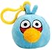 Angry Birds 3 Inch Mini Plush Clip On Blue Bird Licensed