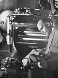 Physicist Dr. Carl D. Anderson at Inyokern Proving Grounds Doing Scientific Research Photographic Poster Print by J. R. Eyerman, 12x16