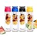 ELEGIANT 800ml Sport Water Bottle Fruit Infuser Juice Bottles with Carry Handle and Flip Top Lid for Outdoor Sports Office School Travel Yoga (BPA Free)