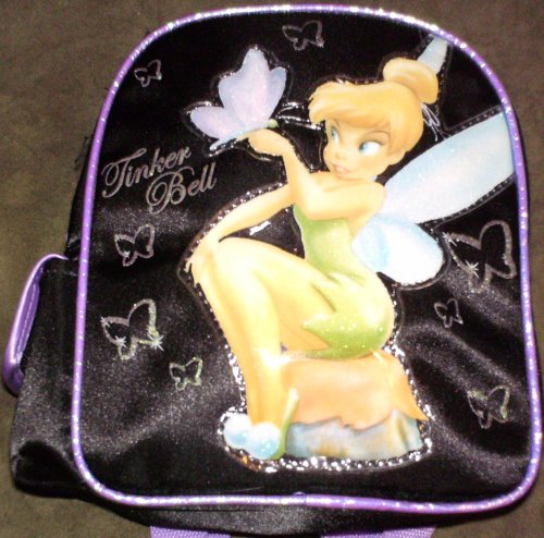 Tinkerbell Mini Backpack, Black