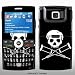 samsung Blackjack skull w/crutches Skin 46027