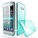 Galaxy S6 Edge Case, Dreo® [Crystal Flex] Galaxy S6 Edge Clear Case Premium Clear Flexible Soft TPU Material [Scratch Resistant / Anti Yellow-Aging / Slim Easy Grip] - Authentic Retail Packaging - for Samsung Galaxy S6 Edge (Teal)
