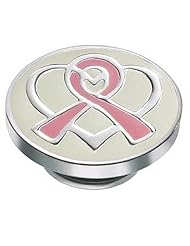 Kameleon Jewelry Pink Ribbon & Silver Heart JewelPop KJP119 *Authentic Silver