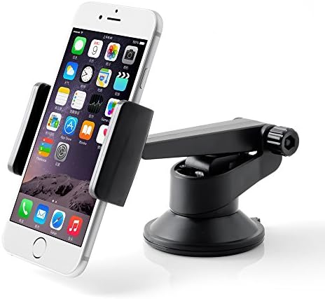 Car Mount, Universal Dashboard Car Phone Mount Holder for iphone 6 6s Plus 5s Samsung Galaxy S6 Edge S5 S4 Note 5 4 Google Nexus 5 4 Lg G4 and More
