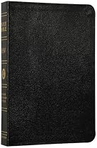 (ESV) English Standard Version Large Print Bible. Premium Bonded Leather, Black, Red Letter Text (English Language)