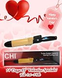 CHI Turbo Digital Ceramic Spring Curling Iron 1 1 2 Jumbo