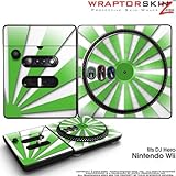 DJ Hero Skin Rising Sun Green fits Nintendo Wii DJ Heros (DJ HERO NOT INCLU ....