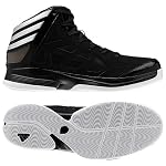 Adidas G56453 Crazy Shadow Unisex Basketball Shoes (Black/White)
