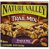 Nature Valley Chewy Trail Mix Bars, Fruit and Nut, 6 - 1.2 Ounce Bars (Pack of 12)
