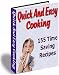 155 QUICK & EASY Cooking RECIPES eBOOK Cookbook