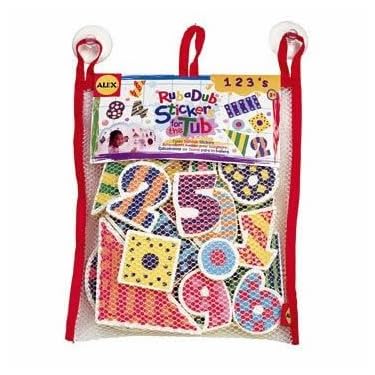 Bath Scene Numbers Shapes