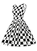 Dressystar Vintage 1950's Audrey Hepburn Style Rockabilly Swing Party Prom Dress