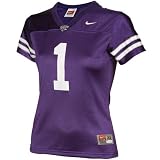 Nike Kansas State Wildcats #1 Women's Replica Football Jersey - Purple (X-Large)