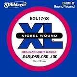  : D'Addario Set Bass Xl 45-100 Short Scale