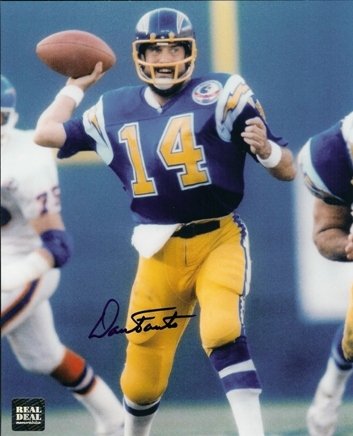Dan Fouts Autographed/Hand Signed San Diego Chargers 8x10 Photo