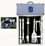 Detroit Tigers 8pc. BBQ Set w/Case