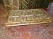 Antique Old Door Rustic Carved Teak Coffee Table India Furniture 69"