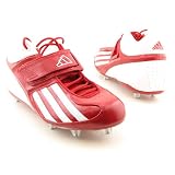 ADIDAS Quickslant MD Mid Cleat Football Shoe Red Men SZ