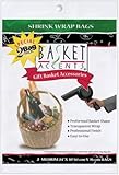 Basket Accents Shrink Wrap Bags Medium 24"X30" 2/Pkg-Clear