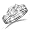 14k White Gold Prong Set Princess with Round CZ Cubic Zirconia Bridal Wedding Band Engagement Solitaire Ring 2 Two Ring Set 1.75ct