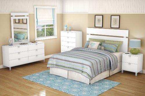 South Shore Spark Collection 5-Drawer Chest, Pure White