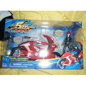 Yu-Gi-Oh 5D's action figures - Duel Runner with Yusei Fudo: Amazon.co ...