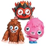 Moshi Monsters Diavlo Furi and Poppet Posable Figures