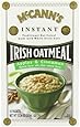 McCann's Instant Irish Oatmeal, Apple and Cinnamon, 12.3 Ounce (10 Packets)
