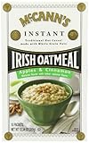 UPC 072463000255 product image for McCann's Instant Irish Oatmeal, Apple and Cinnamon, 12.34 Ounce | upcitemdb.com