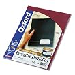 ESSELTE PENDAFLEX CORP. / ESS04165 / Monogram Series Business Portfolio, Cover Stock, Burgundy/Gold, Four per Pack / Sold as 1 PK