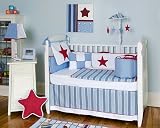 Chesapeake 4 Piece Crib Set plus Musical Mobile