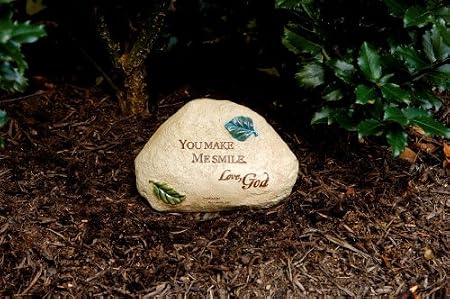 "You Make Me Smile" Seeds of Faith: Love Letters from God Garden Stone and Ke...