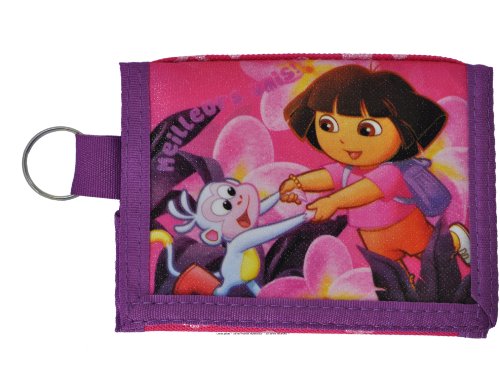 Dora l'Exploratrice - Portefeuille pailletté - Dora & Babouche - En promotion !