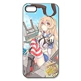 【Iphone 5/5Sケース】舰队これくしょん -舰これ-ケース　高速駆逐舰島風ちゃん　萌える艦娘　艦隊Collectionカバー　ソフトジャケット