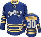 Reebok Buffalo Sabres Ryan Miller Premier Third Jersey Medium