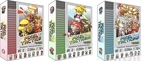 Pixel Tactics Card Game Bundle of Pixel Tactics 1, 2, and 3