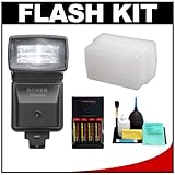 Bower SFD296S Digital Automatic Zoom Bounce Flash with Sto-Fen Diffuser + B ....