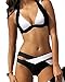 Ninimour Womens Bandage Cut Swimsuit Swimwear Bikini Set