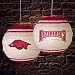 Arkansas Razorbacks Rice Paper 18 Lamp
