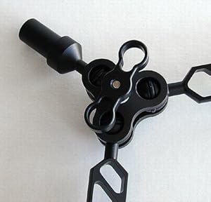 Nocturnal Lights Ball Joint Adapter Clamp (Triple)